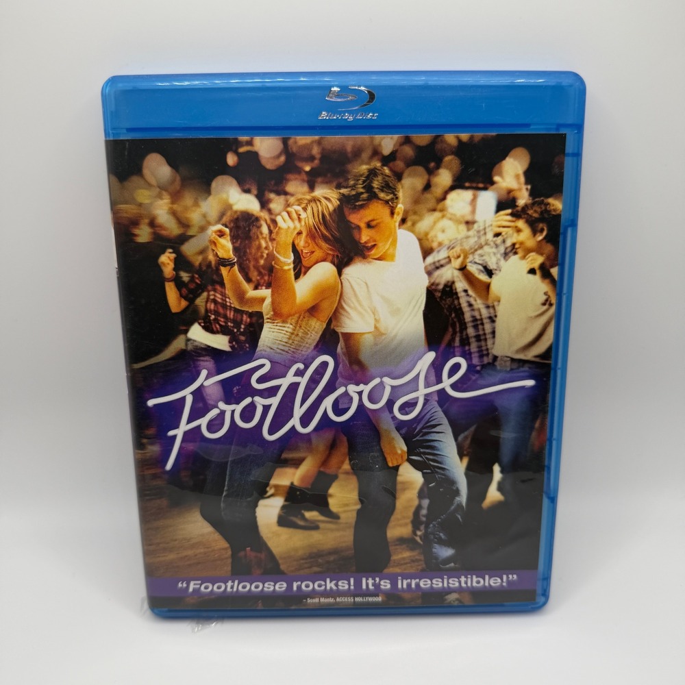 Footloose Blu-ray 2011 Remake Kenny Wormald Julianne Hough Dance Movie Disc